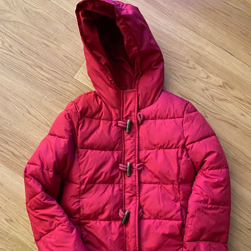 United colors of Benetton puffer fuchsia jacket
